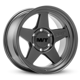 Mickey Thompson Open 5 Black Wheel - 20X9 5X5.5 BP 5in BS 0 Offset 108.1mm Bore