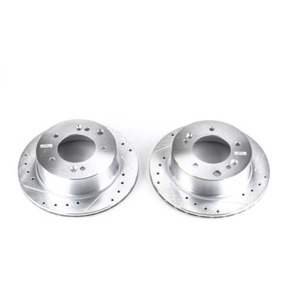 Power Stop 03-06 Kia Sorento Rear Evolution Drilled & Slotted Rotors - Pair PowerStop