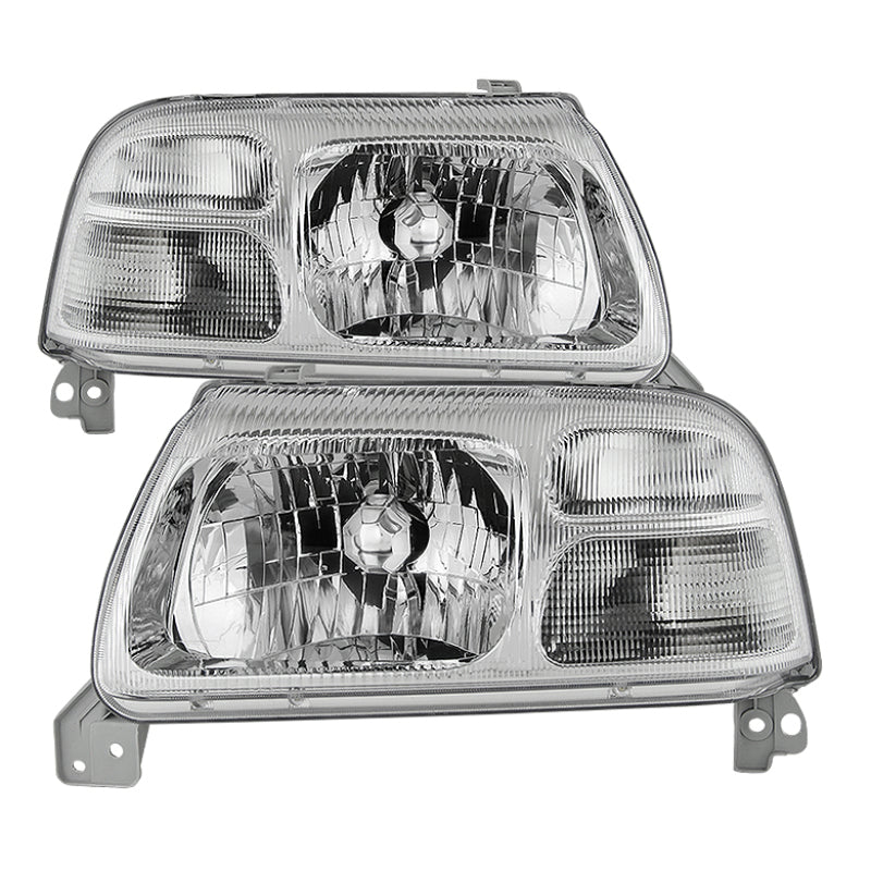 xTune Suzuki Grand Vitara 99-03 OEM Style Headlights - Chrome HD-JH-SGV99-C SPYDER