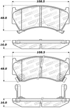 Load image into Gallery viewer, StopTech Premium Ceramic Brake Pads - 308.06680