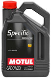 Motul 5L OEM Synthetic Engine Oil ACEA A1/B1 Specific RBS0-2AE 0W20