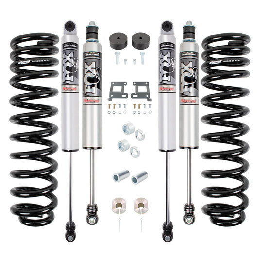 Synergy Leveling System Diesel with Fox 2.5 IFP Shocks for 2005+ Ford Super Duty F-250/F-350/F-450/F-550 4x4 - 8650-1225