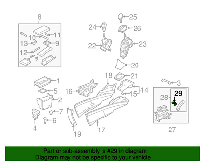 Genuine OEM Honda Civic Parking Brake Handle 2006-2011 (47115-SNA-A82ZA) X1