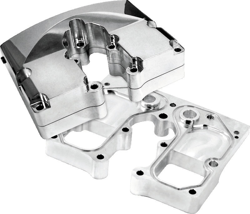 S&S Cycle 66-84 BT Rocker Box Kit - Polished - 90-4305