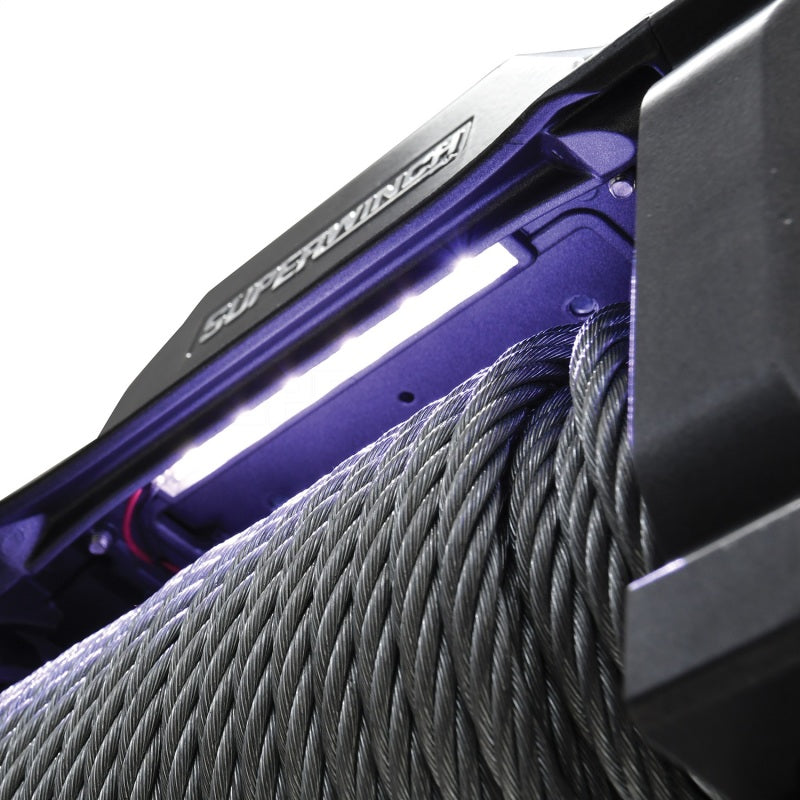 Superwinch 12000 LBS 12 VDC 3/8in x 85ft Wire Rope SX 12000 Winch - Graphite Superwinch