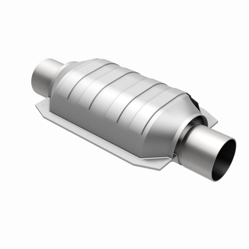 MagnaFlow Conv Univ 2.25 W/Dual O2 Boss Magnaflow