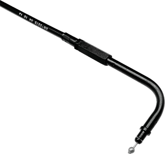 Bikers Choice 98-01 FLTR Blackout Throttle Cable Replaces H-D 56327-96 Stock Length - 66653
