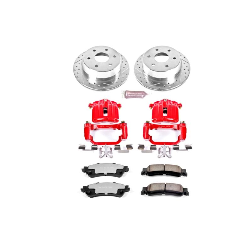 Power Stop 03-06 Chevrolet Silverado 1500 Rear Z36 Truck & Tow Brake Kit w/Calipers PowerStop
