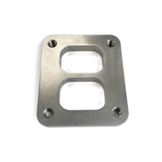 Stainless Bros SS304 T4 Turbo Inlet Flange Divided 1/2in/12.7mm M10 x 1.5mm Threaded
