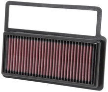 Load image into Gallery viewer, K&amp;N 2008-2013 Fiat Abarth 1.4L Turbo Replacement Drop In Air Filter