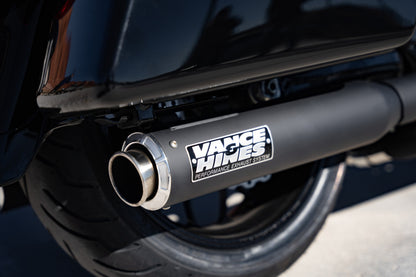 Vance & Hines 17-24 Harley Davidson Touring Supersport Slip-On - Black