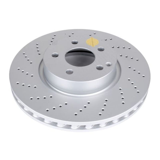 Power Stop 2014 Mercedes-Benz C300 Front Evolution High Carbon Geomet Coated Rotor PowerStop
