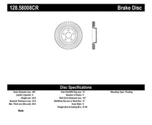 Load image into Gallery viewer, StopTech 11-15 Jeep Grand Cherokee Front Right Drilled Sport Brake Cryo Rotor (Excludes SRT8)