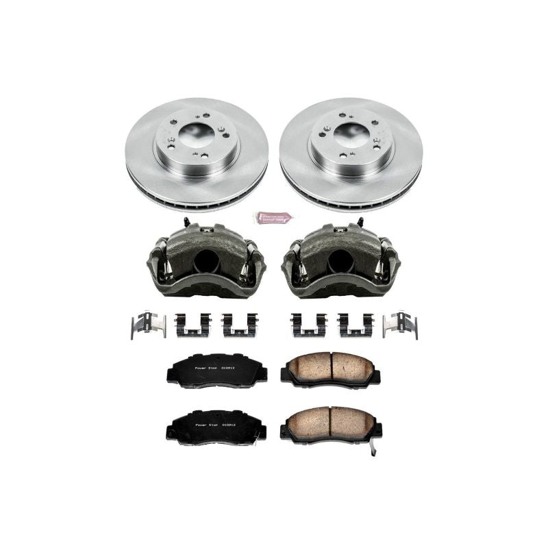 Power Stop 97-01 Acura Integra Front Autospecialty Brake Kit w/Calipers PowerStop