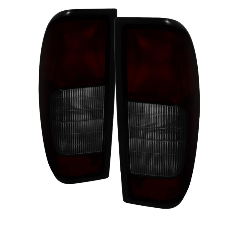 Xtune Nissan Frontier 00-04 OEM Style Tail Lights Red Smoked ALT-JH-NF00-OE-RSM SPYDER