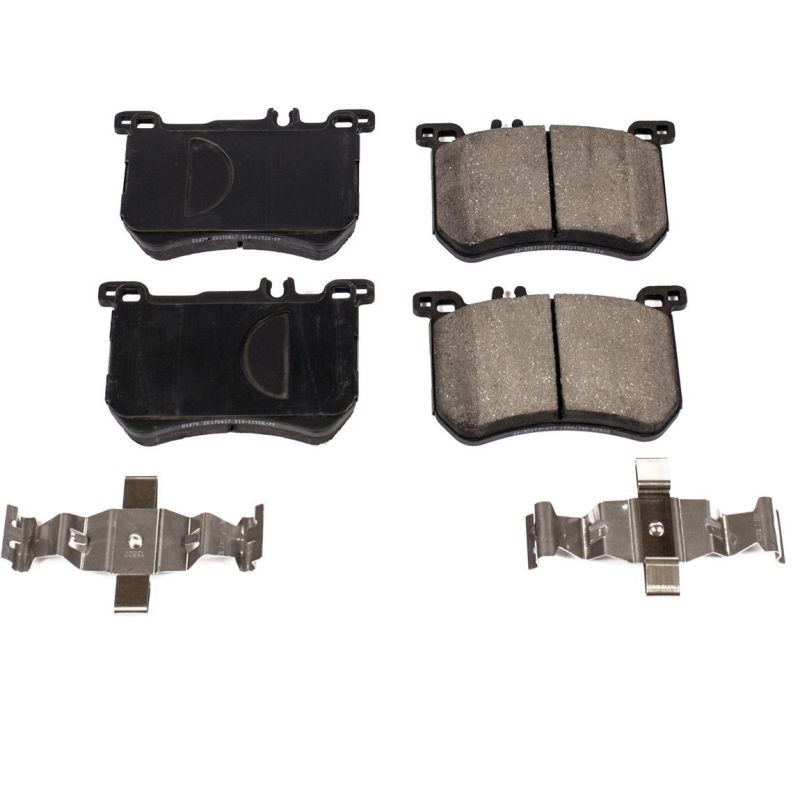 Power Stop 15-16 Mercedes-Benz SL400 Front Z17 Evolution Ceramic Brake Pads w/Hardware PowerStop