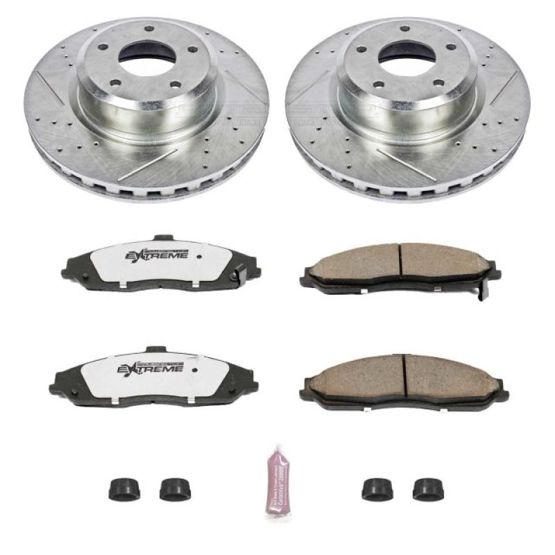 Power Stop 05-06 Pontiac GTO Front Z26 Street Warrior Brake Kit PowerStop