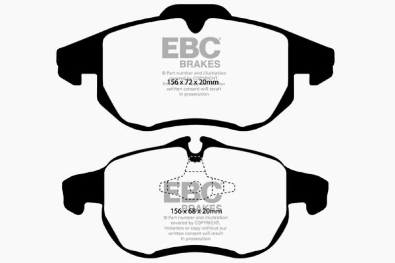 EBC Ultimax2 Front Brake Pads - UD972 EBC