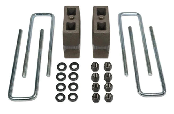 Tuff Country 5.5in Rear Block & U-Bolt Kit – 1992–1998 Chevy/GMC Suburban 1500 & 2500 4WD (97037)