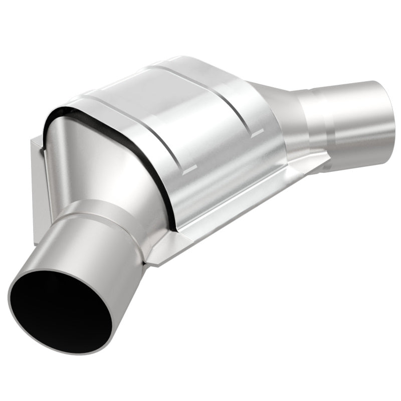 MagnaFlow Conv Univ 2.50inch Angled Inlet/Outlet Magnaflow