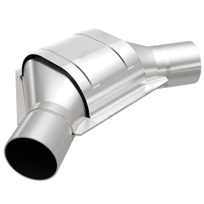MagnaFlow Conv Univ 2.50inch Angled Inlet/Outlet Magnaflow