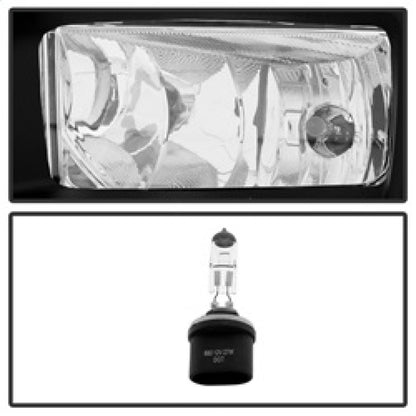 Spyder GMC Yukon/Yukon XL 2015-2017 OEM Fog Lights W/Cover and Switch Clear FL-GYD15-C SPYDER