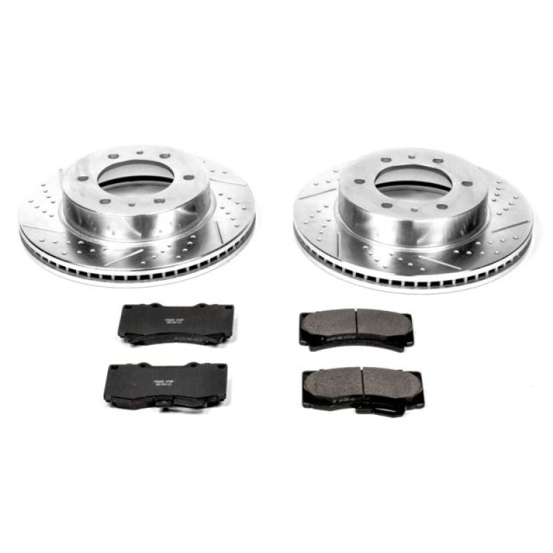 Power Stop 06-10 Hummer H3 Front Z23 Evolution Sport Brake Kit PowerStop
