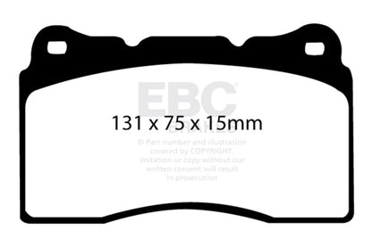 EBC Stage 20 Ultimax Brake Pads and RK Rotors - S20K2341