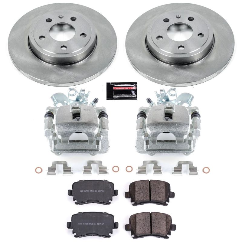 Power Stop 05-09 Audi A4 Rear Autospecialty Brake Kit w/Calipers PowerStop