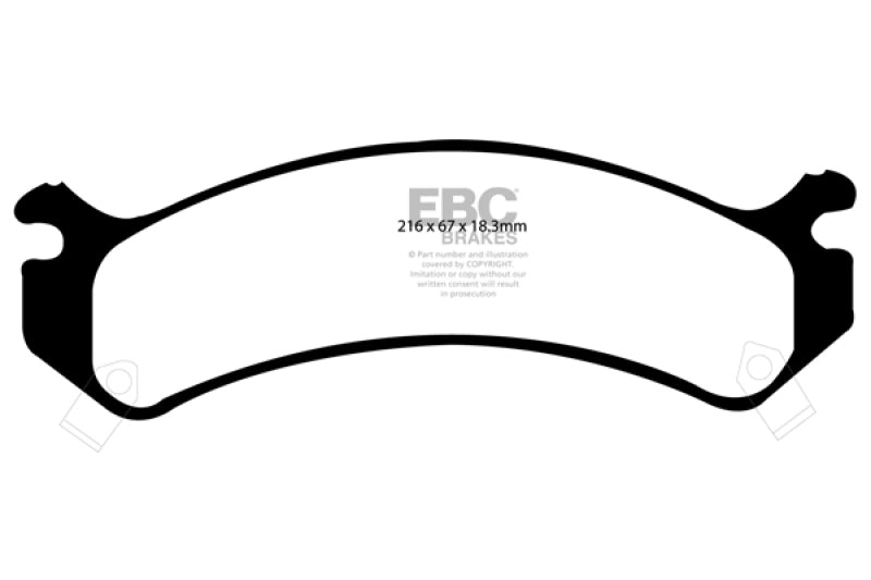 EBC RedStuff Front Brake Pads - DP31305C EBC