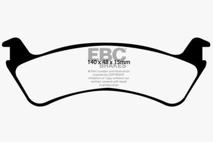 EBC YellowStuff Rear Brake Pads - DP41130R EBC