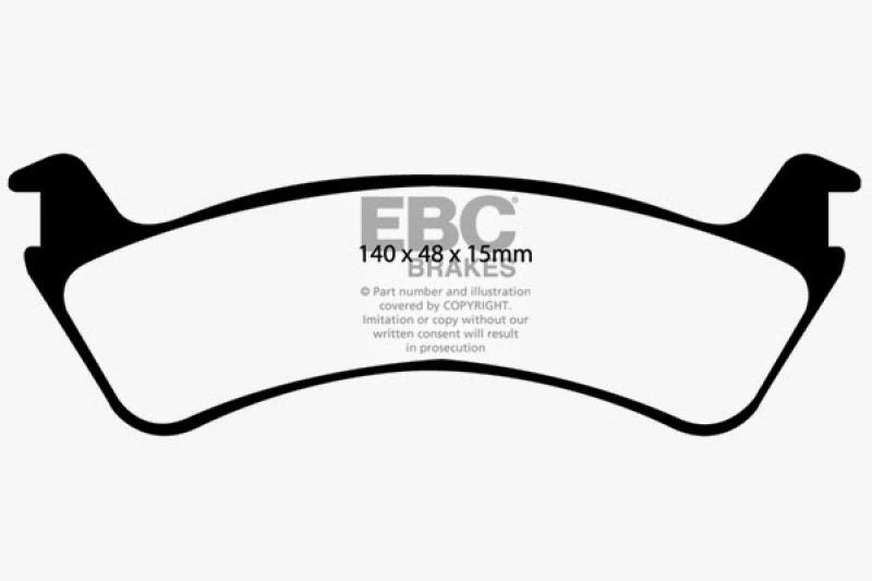 EBC Ultimax2 Rear Brake Pads - UD713 EBC