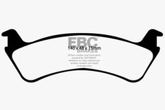 EBC 00-02 Ford Explorer Sport 4.0 2WD (Phenolic PisTons) Ultimax2 Rear Brake Pads