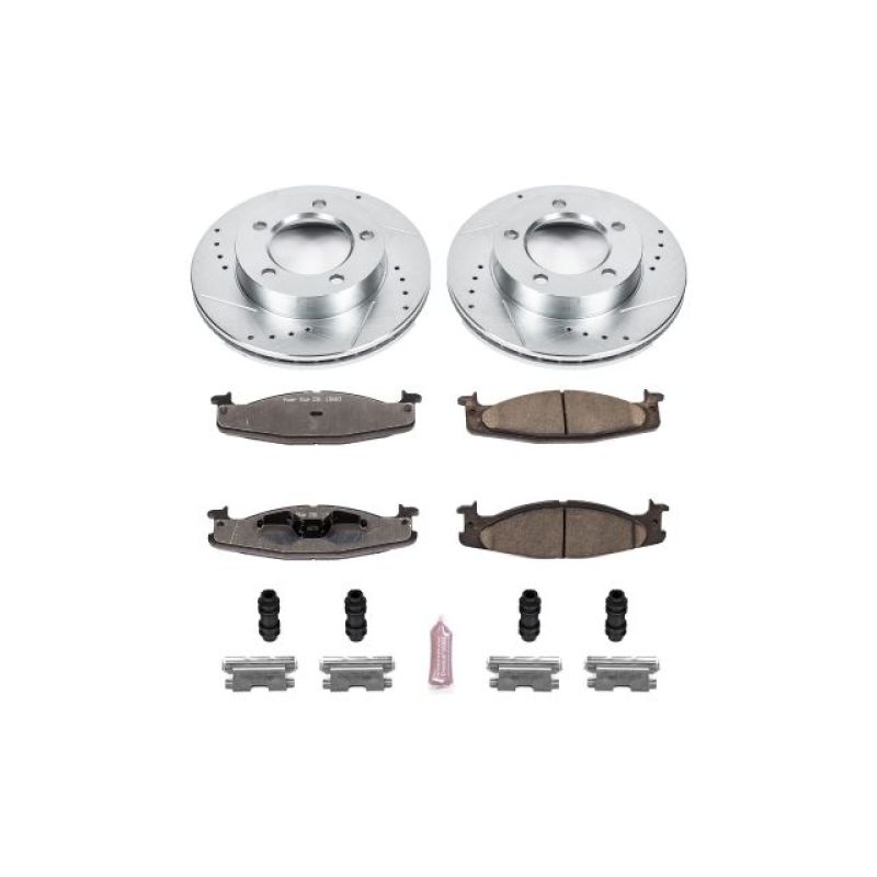 Power Stop 94-96 Ford Bronco Front Z36 Truck & Tow Brake Kit PowerStop