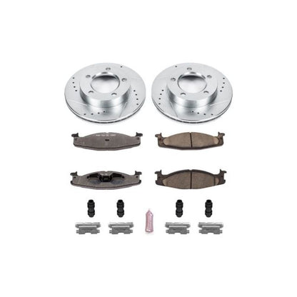 Power Stop 94-96 Ford Bronco Front Z36 Truck & Tow Brake Kit PowerStop
