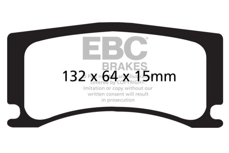 EBC YellowStuff Rear Brake Pads - DP42112R EBC