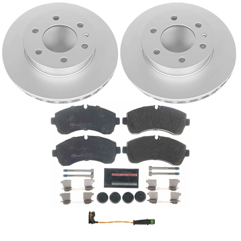 Power Stop 07-09 Dodge Sprinter 3500 Front Euro-Stop Brake Kit PowerStop