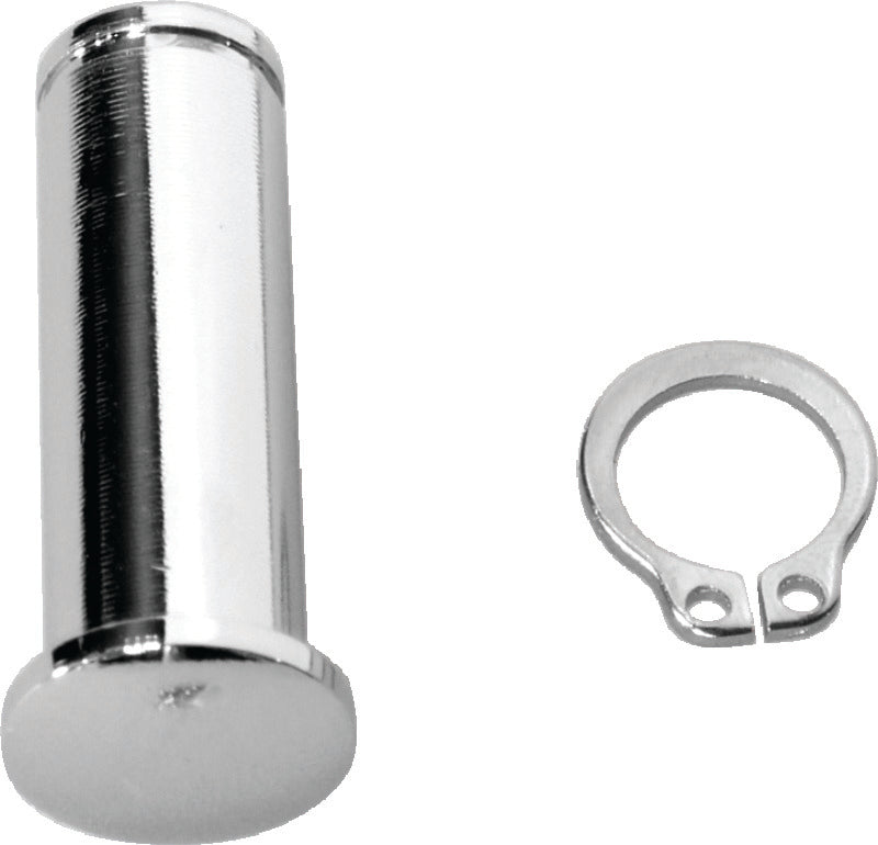 Bikers Choice 08-Up FLH FLT Chrome Clutch Pivot Pin & Clip Replaces H-D 38738-08 - 483299