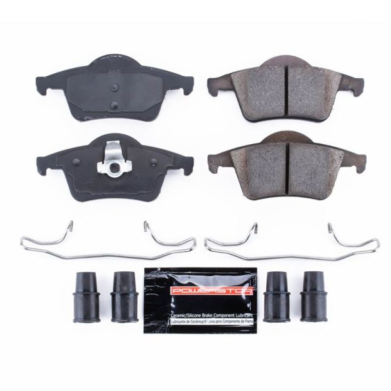 Power Stop 01-09 Volvo S60 Rear Z23 Evolution Sport Brake Pads w/Hardware PowerStop
