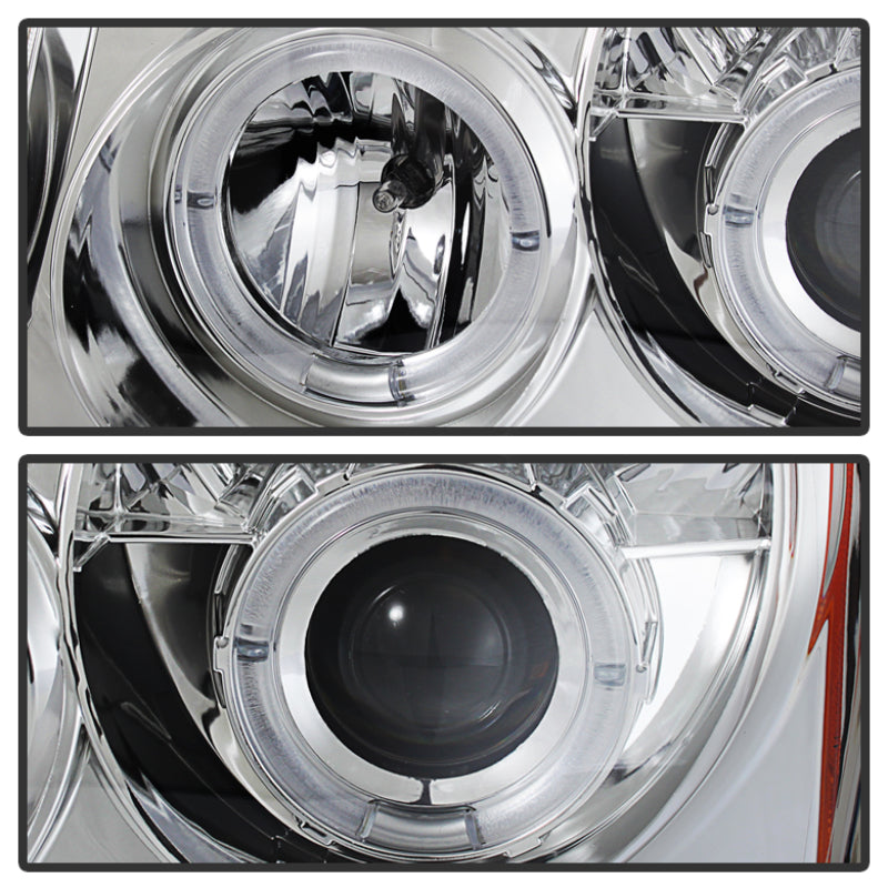 Spyder Jeep Grand Cherokee 05-07 Projector Headlights LED Halo LED Chrm Low 9006 PRO-YD-JGC05-HL-C SPYDER