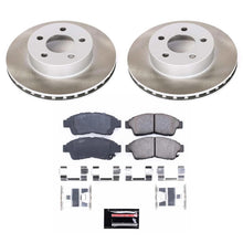 Load image into Gallery viewer, Power Stop 97-01 Mercury Mountaineer Front Semi-Coated Rotor Kit