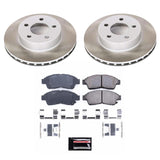 Power Stop 97-01 Mercury Mountaineer Front Semi-Coated Rotor Kit