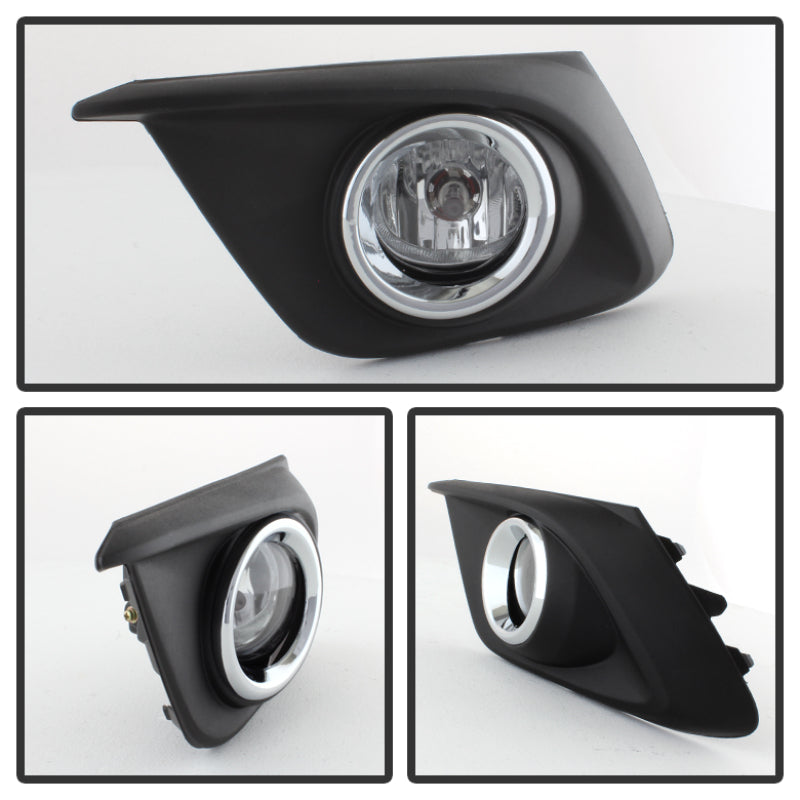 Spyder Mazda 3 2014+ OEM Fog Light w/Switch- Clear FL-MM32014-C SPYDER