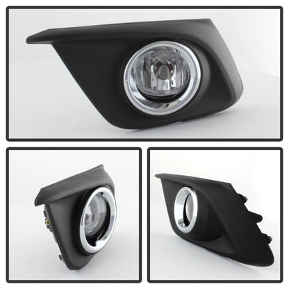 Spyder Mazda 3 2014+ OEM Fog Light w/Switch- Clear FL-MM32014-C SPYDER