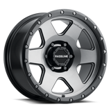 Raceline 946G Boost 18x8in / 5x127 BP / 35mm Offset / 71.5mm Bore - Gunmetal Wheel