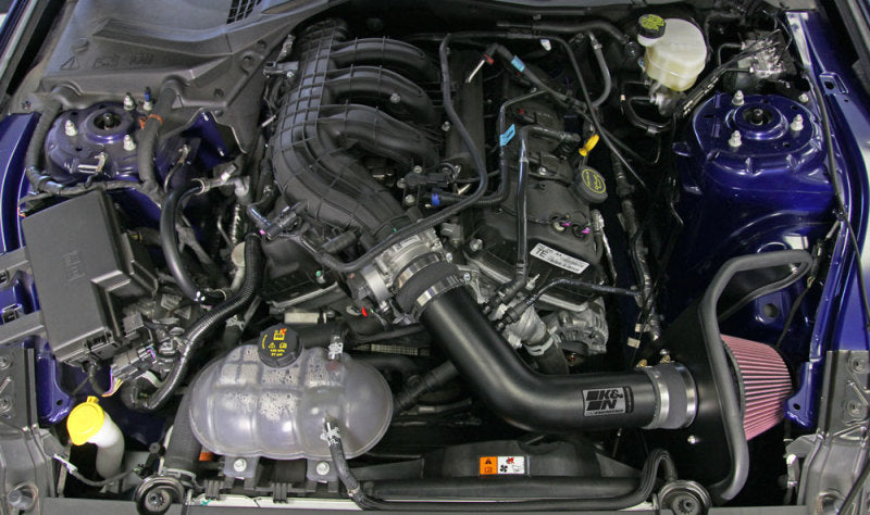 K&N 2015 Ford Mustang 3.7L V6 Performance Intake Kit K&N Engineering