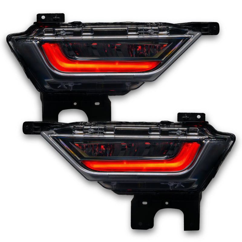 Oracle 21-22 Ford F-150 ColorSHIFT RGB+W Fog Light DRL Upgrade Kit w/ No Controller ORACLE Lighting