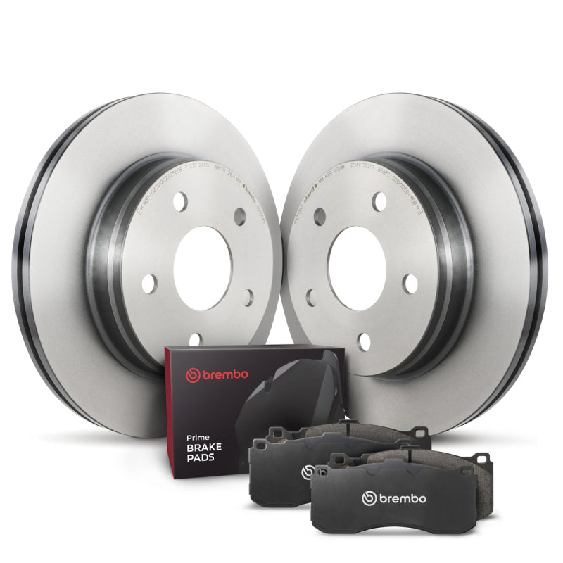 Brembo OE 12-16 Hyundai Genesis Coupe Rear Disc Brake Kit Brembo OE