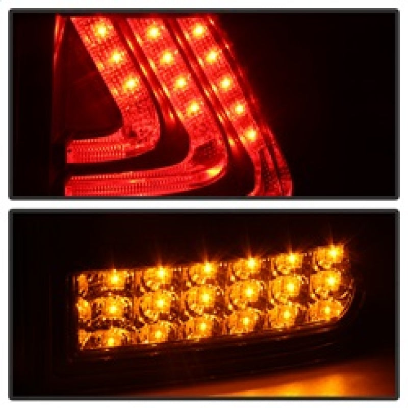 Spyder Lexus RX330/RX350 04-09 LED Tail Lights Black ALT-YD-LRX04-LED-BK SPYDER