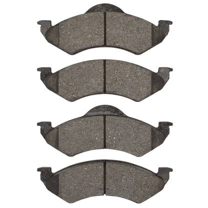 R1 00-02 Dodge Durango Front Semi Met Brake Pads